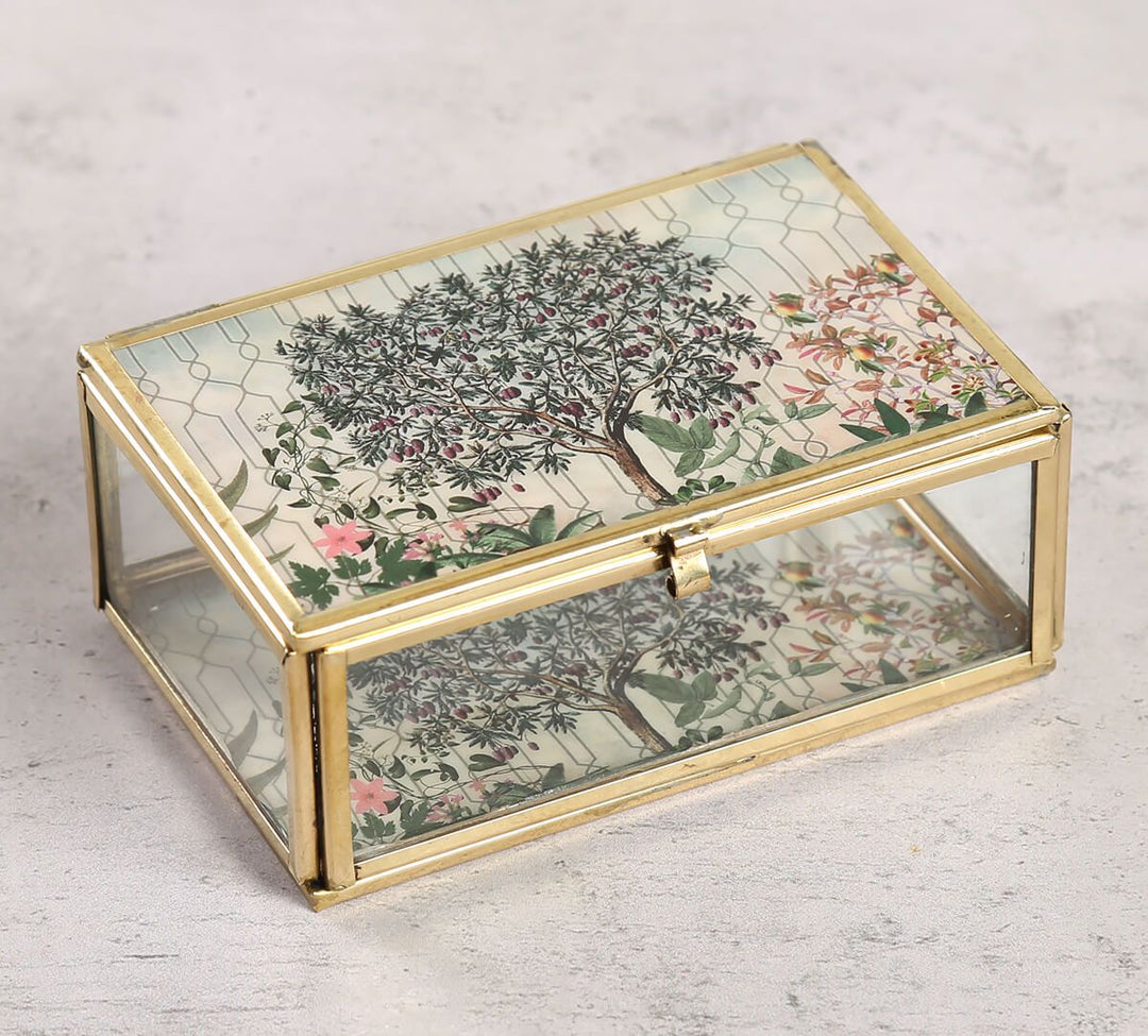 Sultry greenwood Storage Box