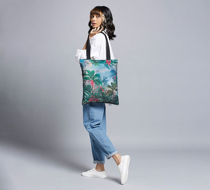 Tropical View Jhola Bag