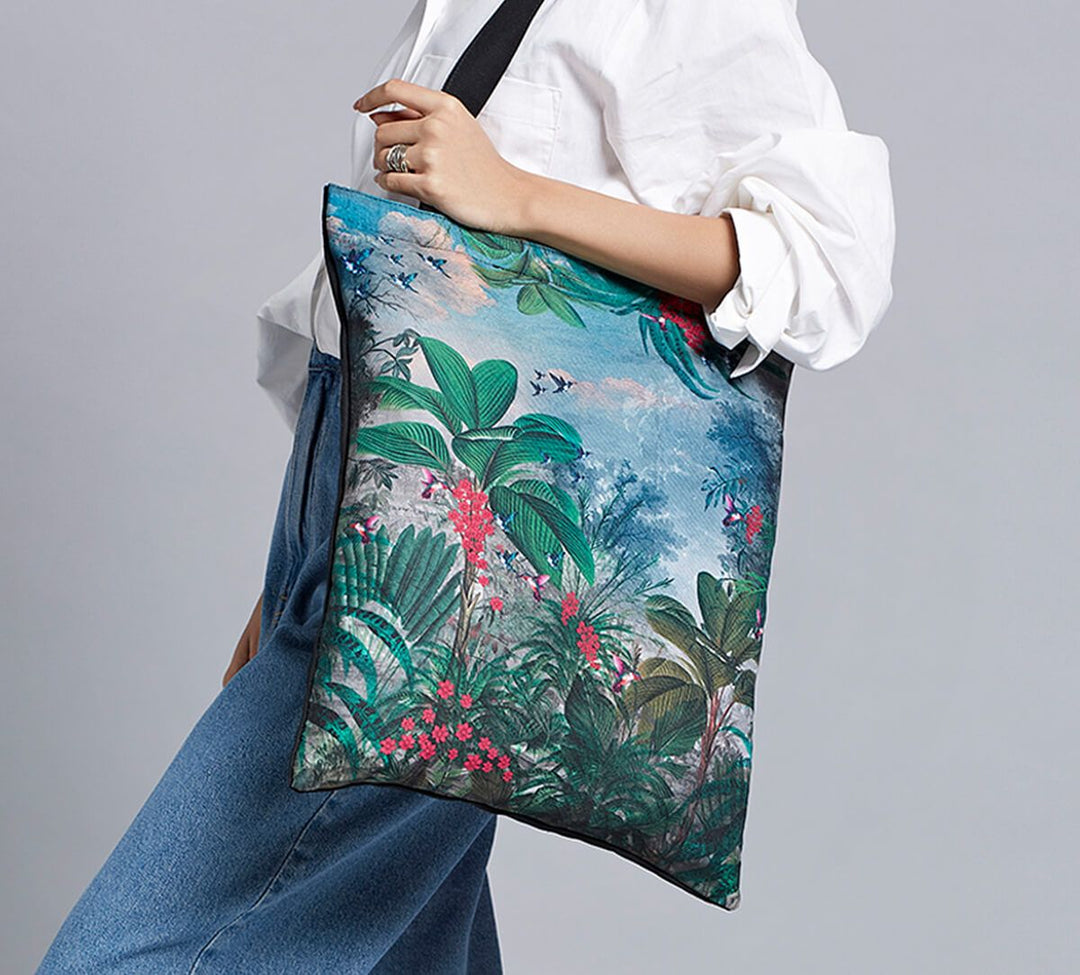 Tropical View Jhola Bag