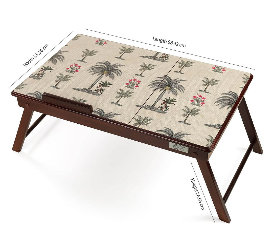 Chevron Palms Laptop Table